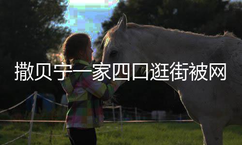宁一爱 宝宝背巧可影乖网友口逛家四街被偶遇撒贝